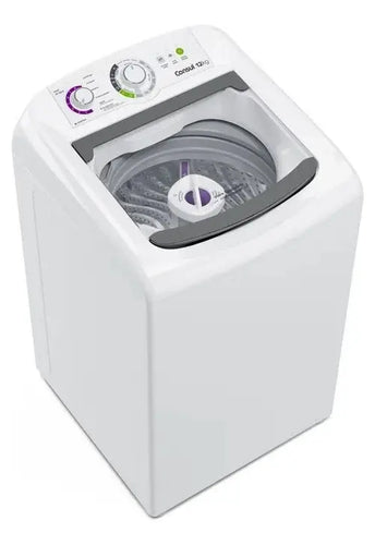 Imagem 1 de 3 de Máquina de lavar CWH12BB 12 kg com dosagem econômica e ciclo edredom cor branca Consul