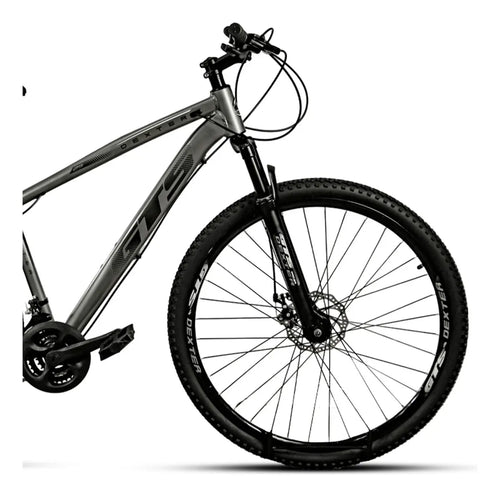 Imagem 3 de 3 de Bicicleta Aro 29 Gts Dexter 24 Marchas Freio A Disco Cor Grafite Com Preto Tamanho Do Quadro 21