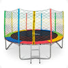 Cama Elástica Pula Pula Colorida de 3,05m com Rede e Escada da Kroys Brinquedos - Image 1