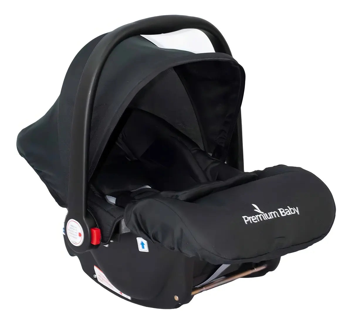 Carrinho Kansas Gold Premium Baby C/ Bebê Conforto E Base Cor Preto - Image 3