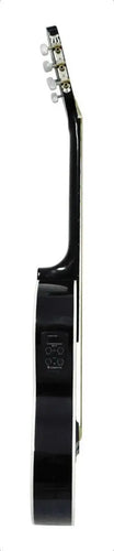 Imagem 2 de 3 de Violão Eletroacústico Giannini SF-14 CEQ Cordas de Aço Preto