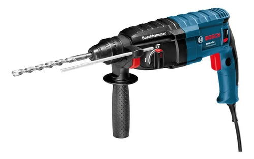 Imagem 3 de 3 de Martelete Furadeira Sds Gbh 2-24d 820w + Maleta Bosch Cor Azul