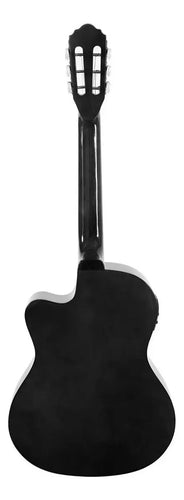 Imagem 3 de 3 de Violão Eletroacústico Giannini SF-14 CEQ Cordas de Aço Preto