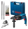 Martelete Furadeira Sds Gbh 2-24d 820w + Maleta Bosch Cor Azul - Image 1