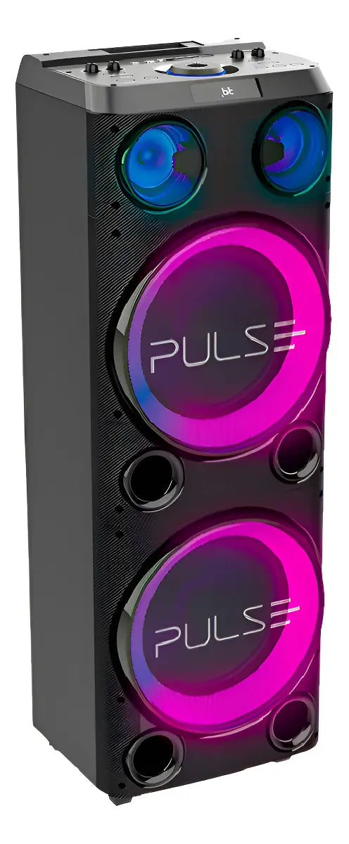 Caixa De Som Torre Pulse Double Sp508 2300w 12 Led - Bivolt - Image 1