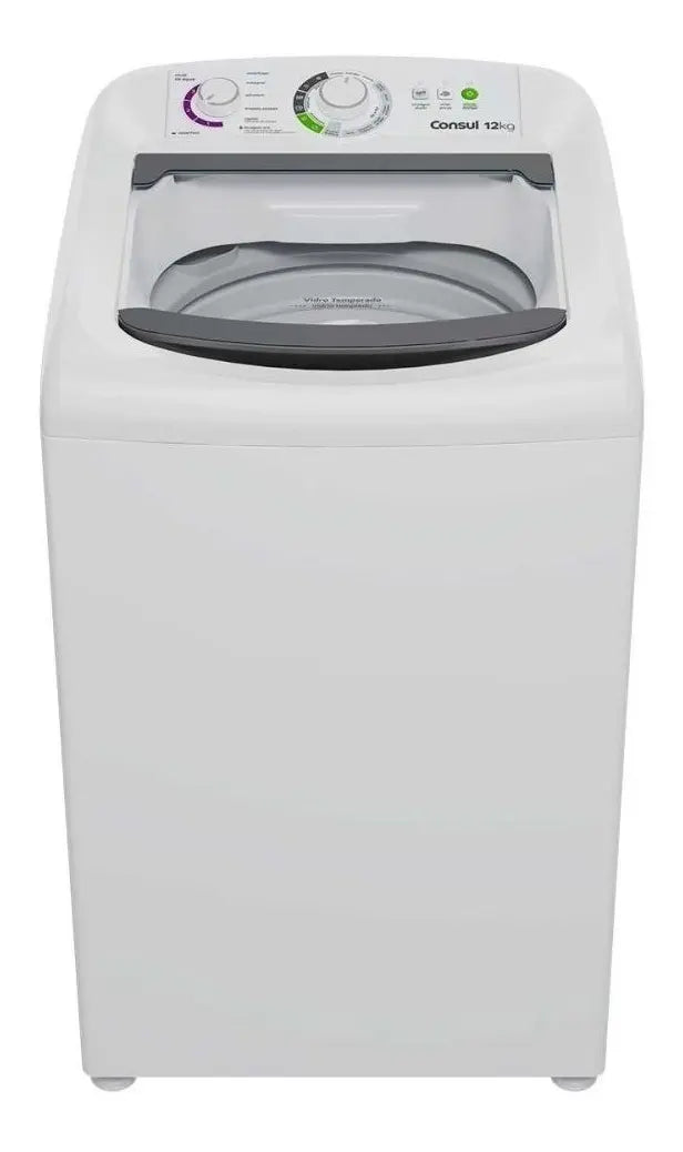 Máquina de lavar CWH12BB 12 kg com dosagem econômica e ciclo edredom cor branca Consul - Image 2